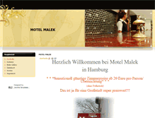 Tablet Screenshot of motel-malek.com